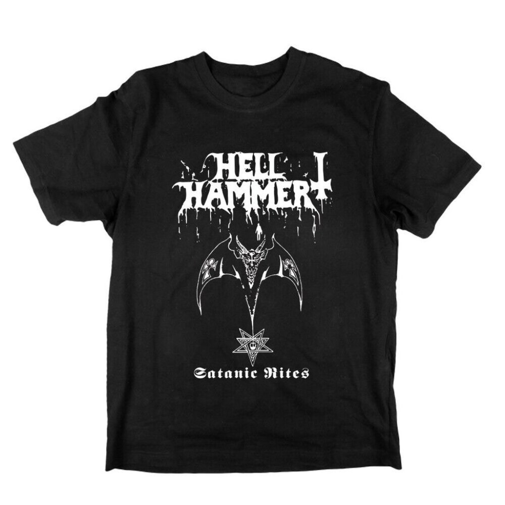 Classic Hellhammer Satanic Rites T-shirt New Popular Men S-4xl T-shirt Thaebs139